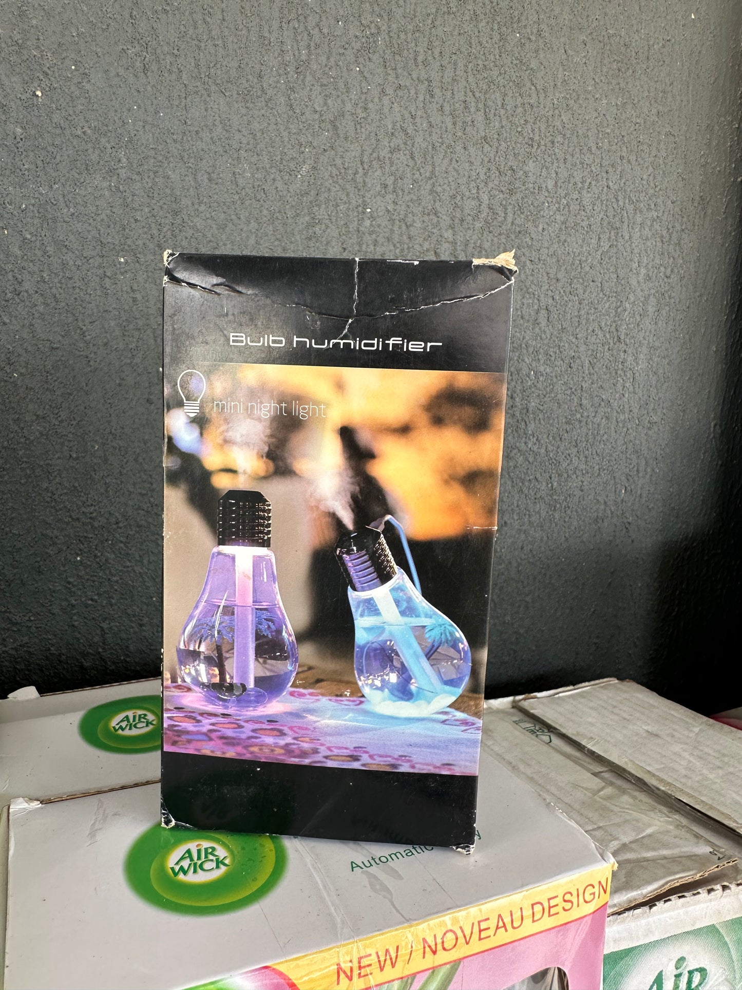 Bulb Fragrance Humidifier Mini Night Light