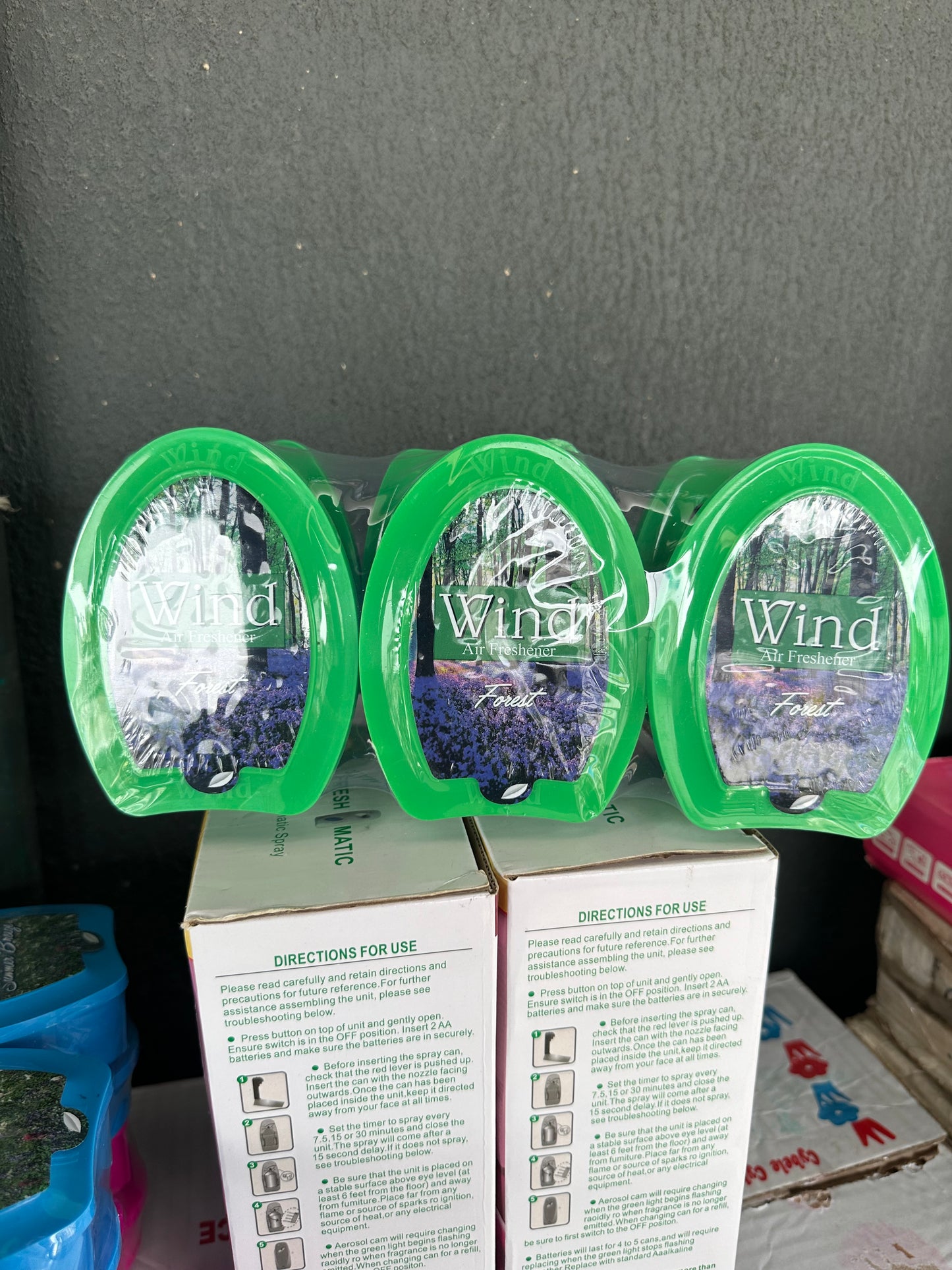Wind Gel Air Freshener Collection (Pack of 6)