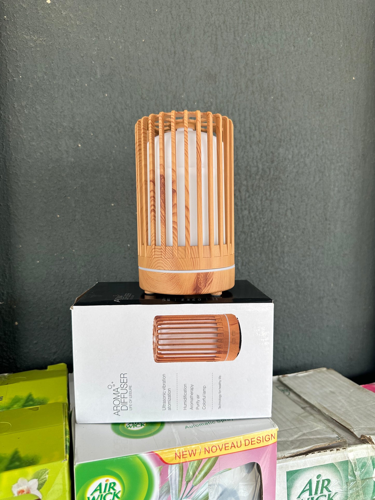 Life Of Leisure Ultrasonic Aroma Humidifier With Colours