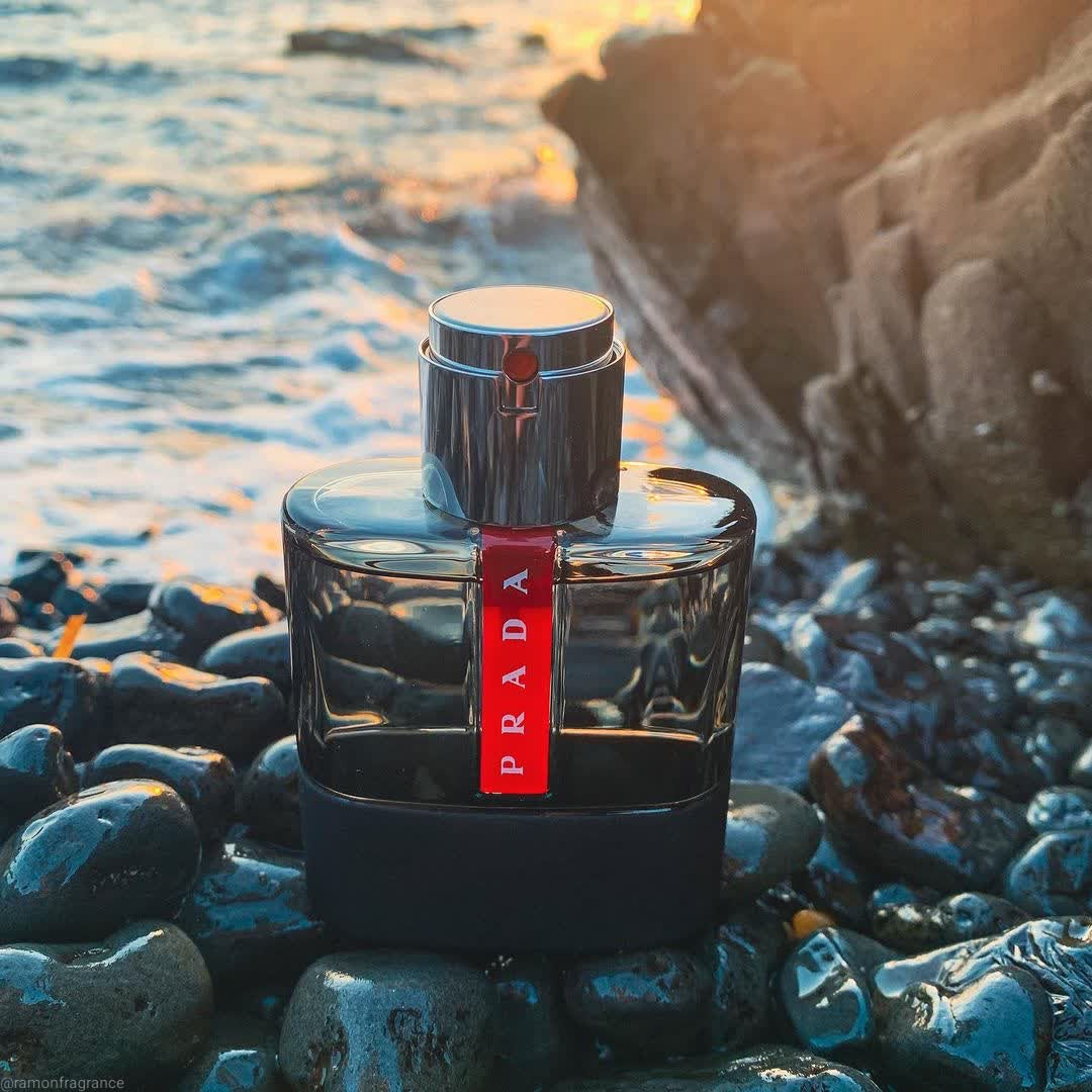 Prada Carbon Luna Rossa EDT 100ml Perfume For Men
