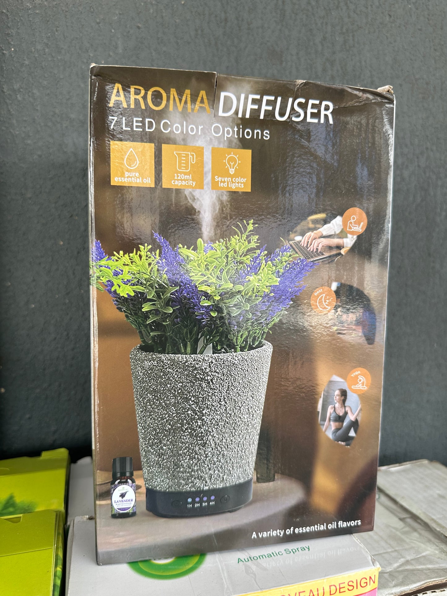Flower Pot Aroma Diffuser Aromatherapy