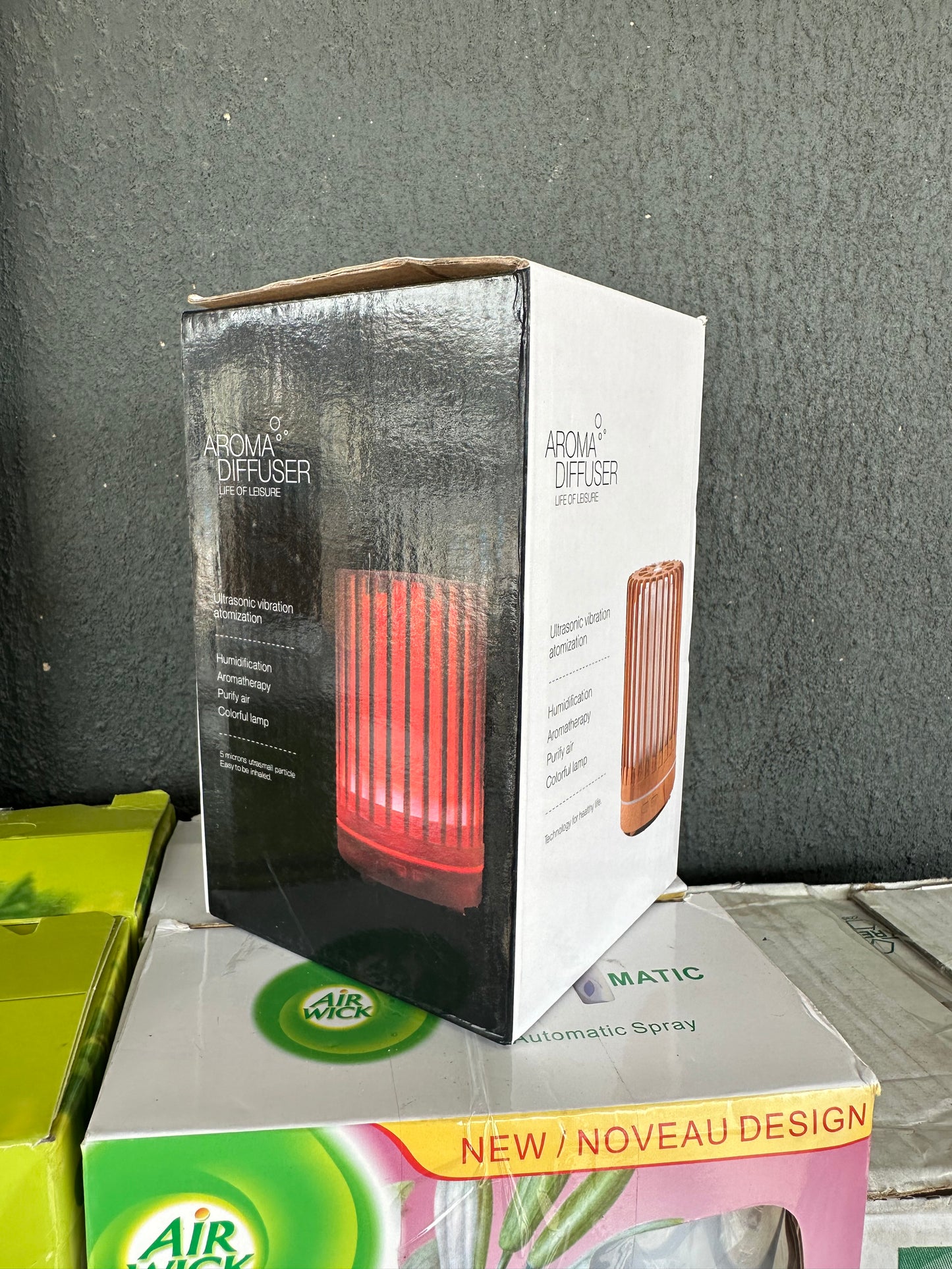 Life Of Leisure Ultrasonic Aroma Humidifier With Colours