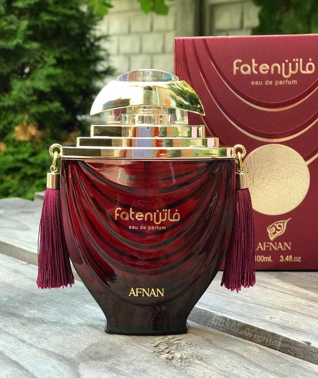Afnan Faten Maroon EDP 100ml Perfume For Women