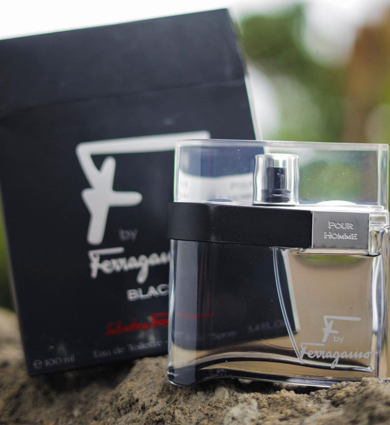 Ferragamo F Black EDT 100ml Perfume For Men