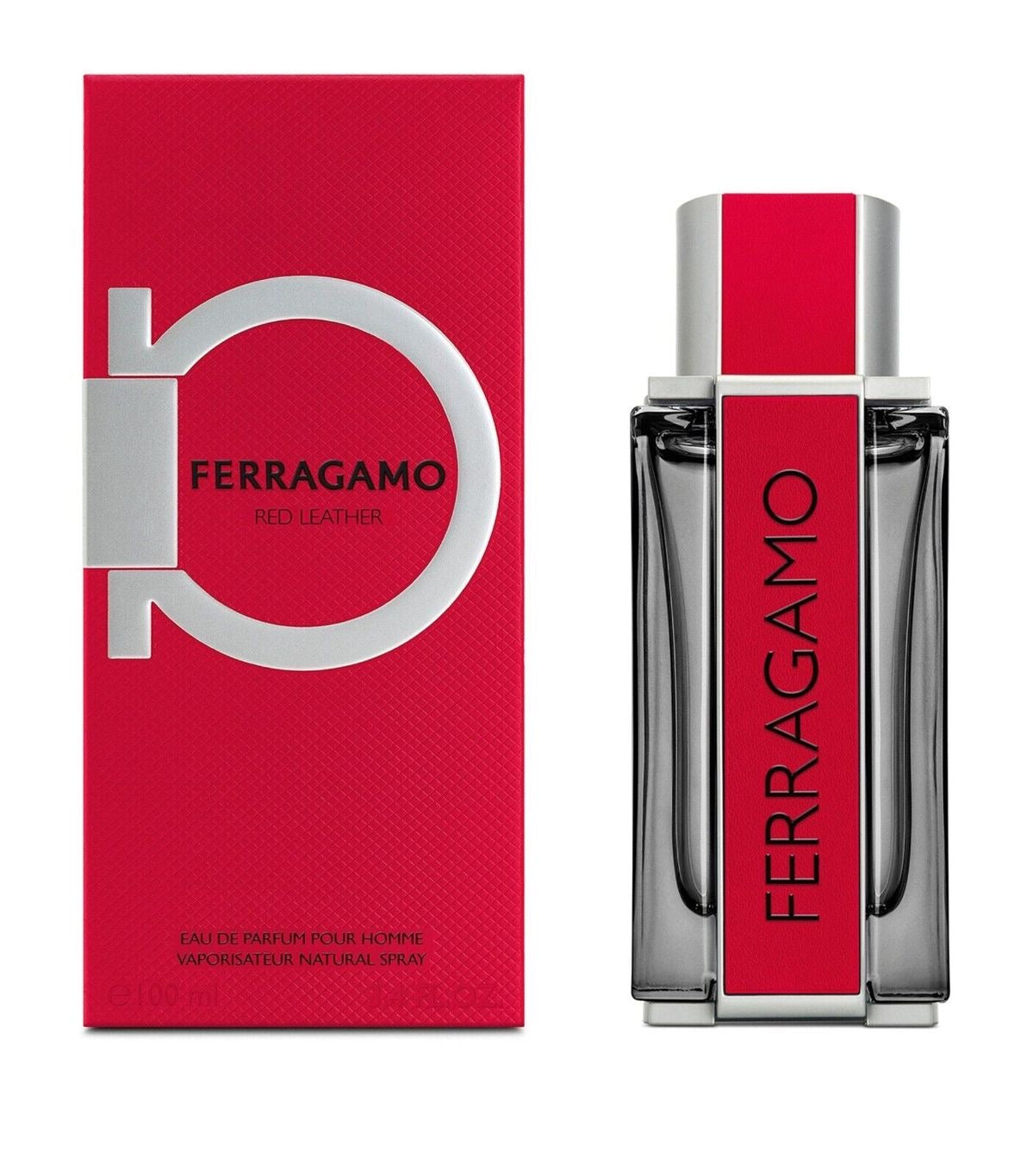 Ferragamo Red Leather EDP 100ml Perfume For Men