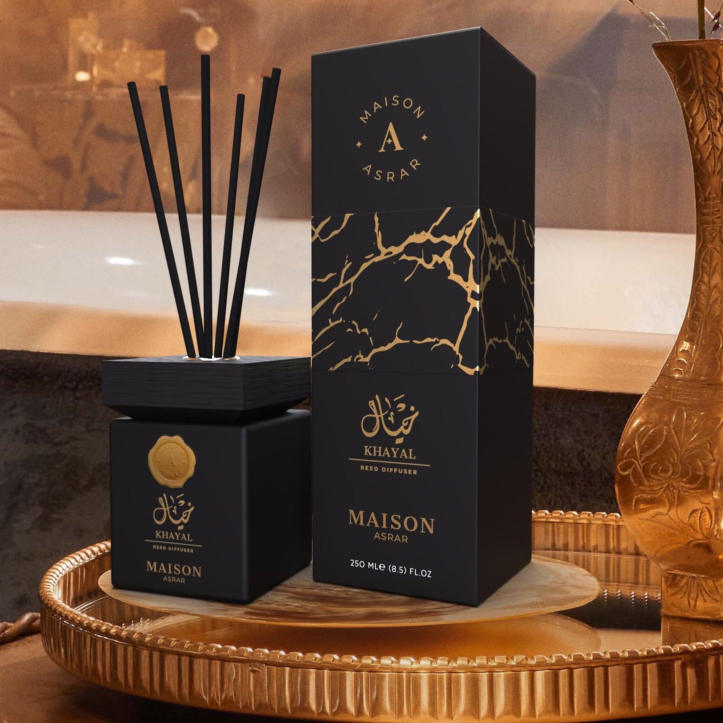 Maison Asrar Luxury Reed Diffusers Collection