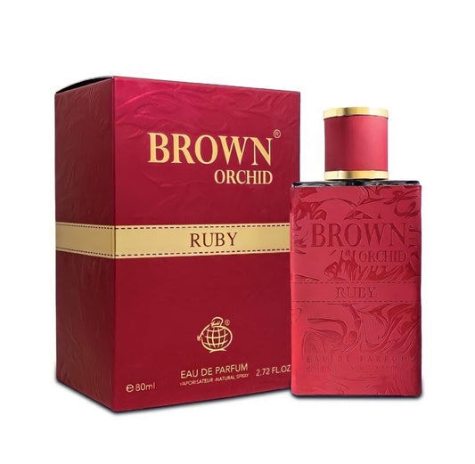 Fragrance World Brown Orchid Ruby EDP 80ml Perfume For Women