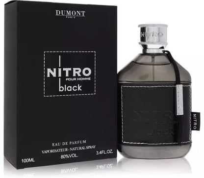 Dumont Nitro Black Eau De Parfum 100ml Perfume For Men