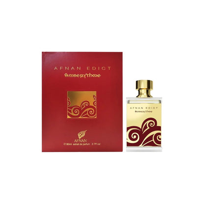 Afnan Edict Amberythme EDP 80ml Unisex Perfume